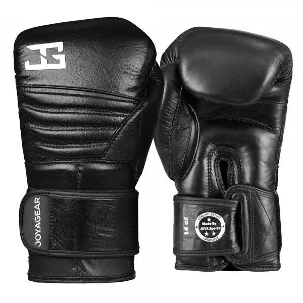 Joya kickbokshandschoen 'Zwart FALCON' Leer