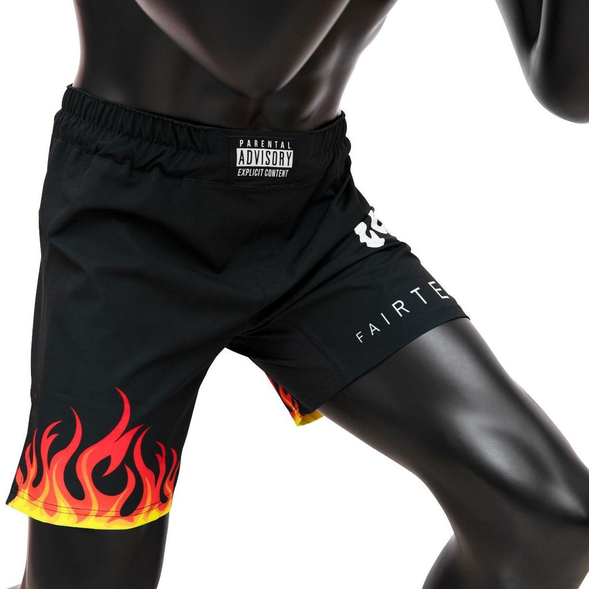 FAIRTEX MMA BROEK BURN ZWART