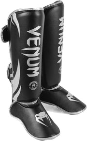 Venum Challenger Standup Shin Guards - Black/Silver