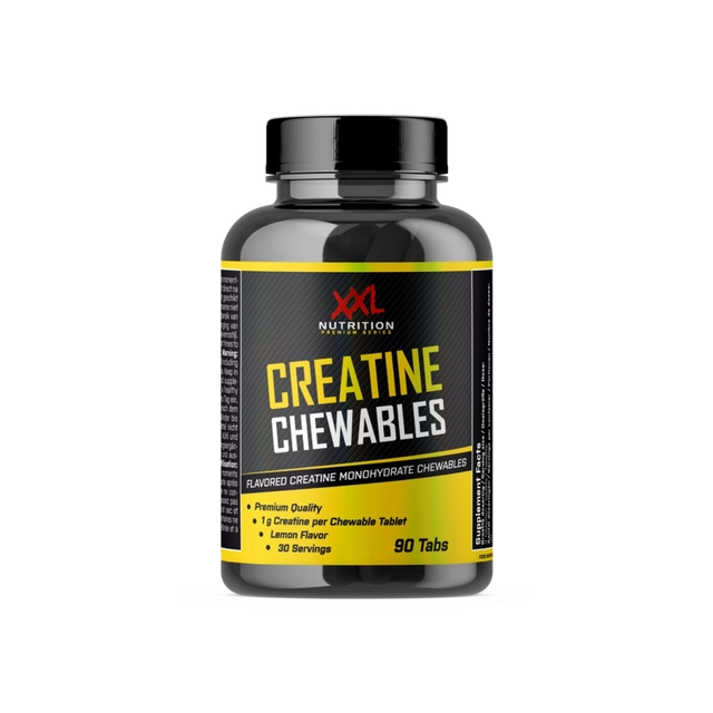 Creatine Monohydraat - 1000 mg - 90 kauwtabletten