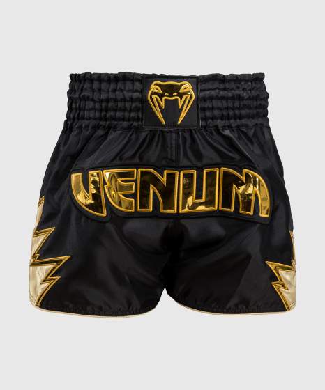 Venum Inferno Muay Thai Shorts - Zwart/Goud