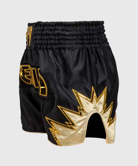 Venum Inferno Muay Thai Shorts - Zwart/Goud