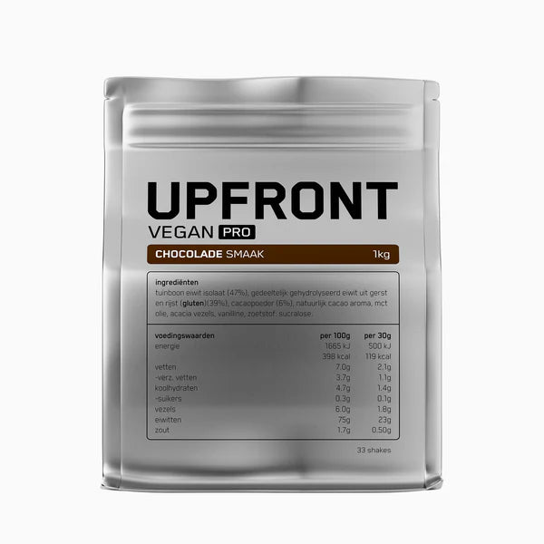 Vegan pro upfront