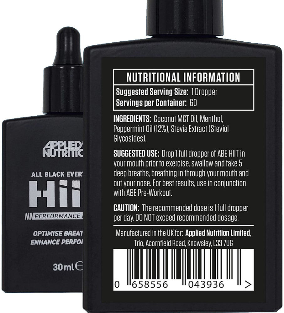 HIIT PERFORMANCE DROPS 30ML APPLIED ABE