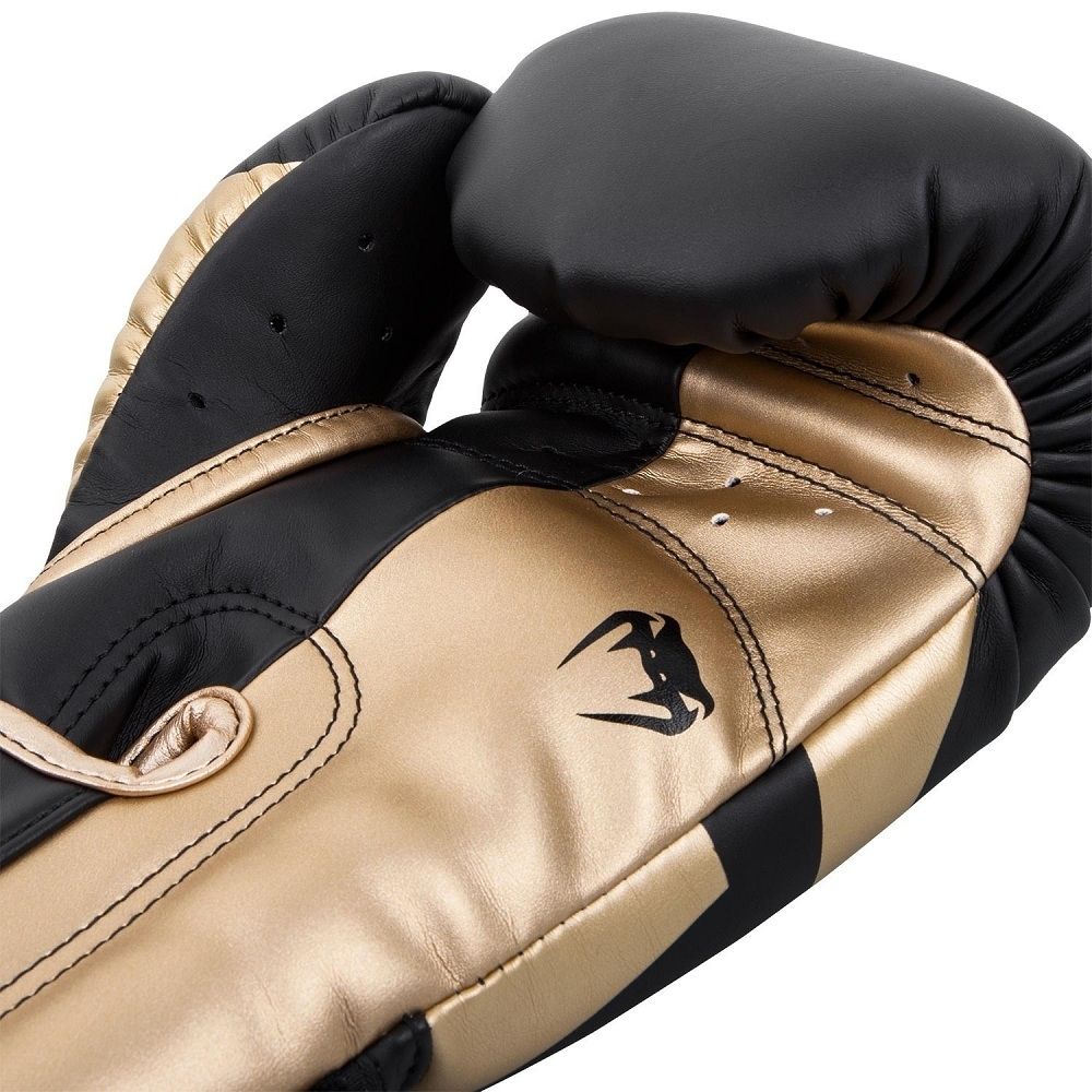 Venum Elite Boxing Gloves - Black/Gold