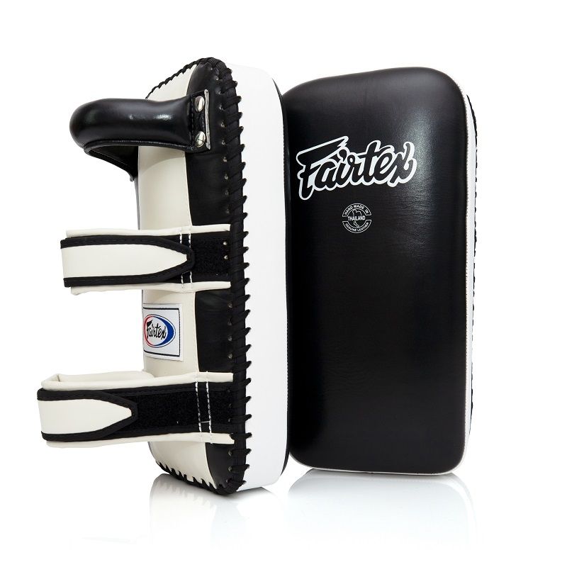 FAIRTEX THAIPADS LEDER ZWART/WIT