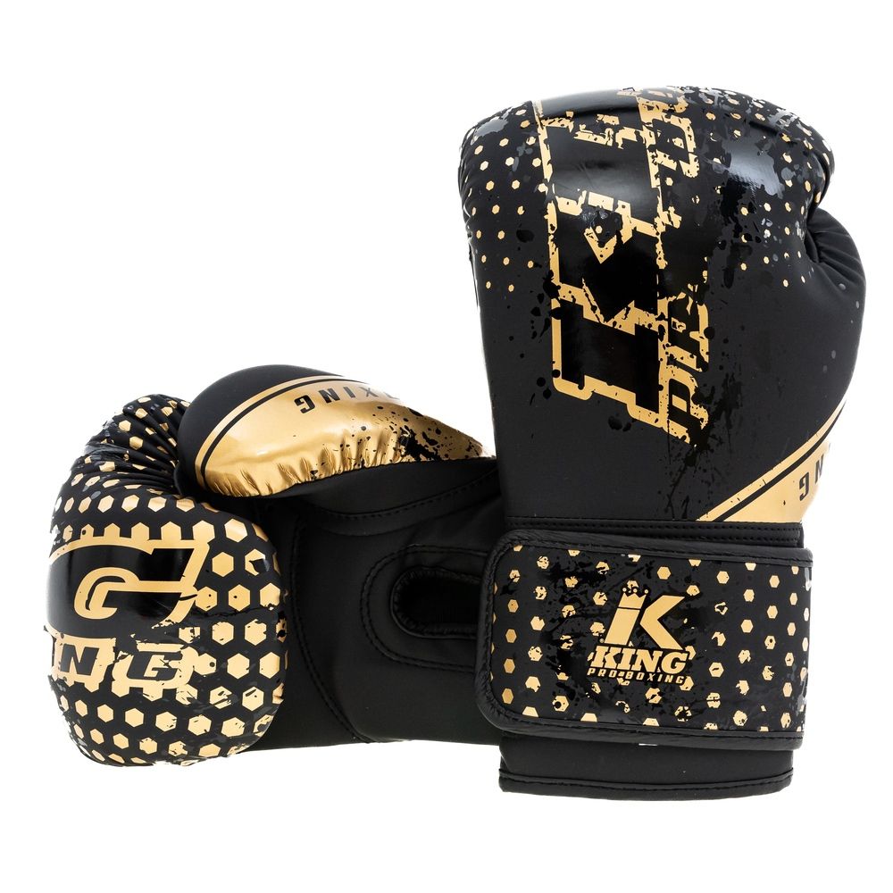 KIDS KING PRO BOXING gloves black gold