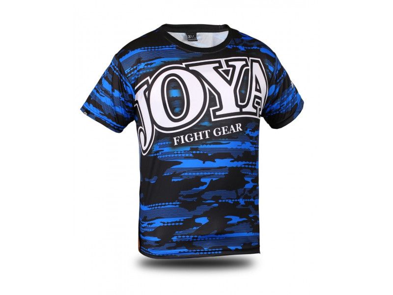 JOYA CAMO V2 T-SHIRT - BLAUW