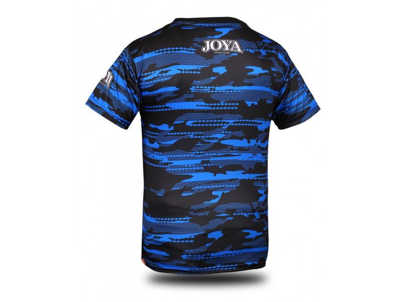 JOYA CAMO V2 T-SHIRT - BLAUW