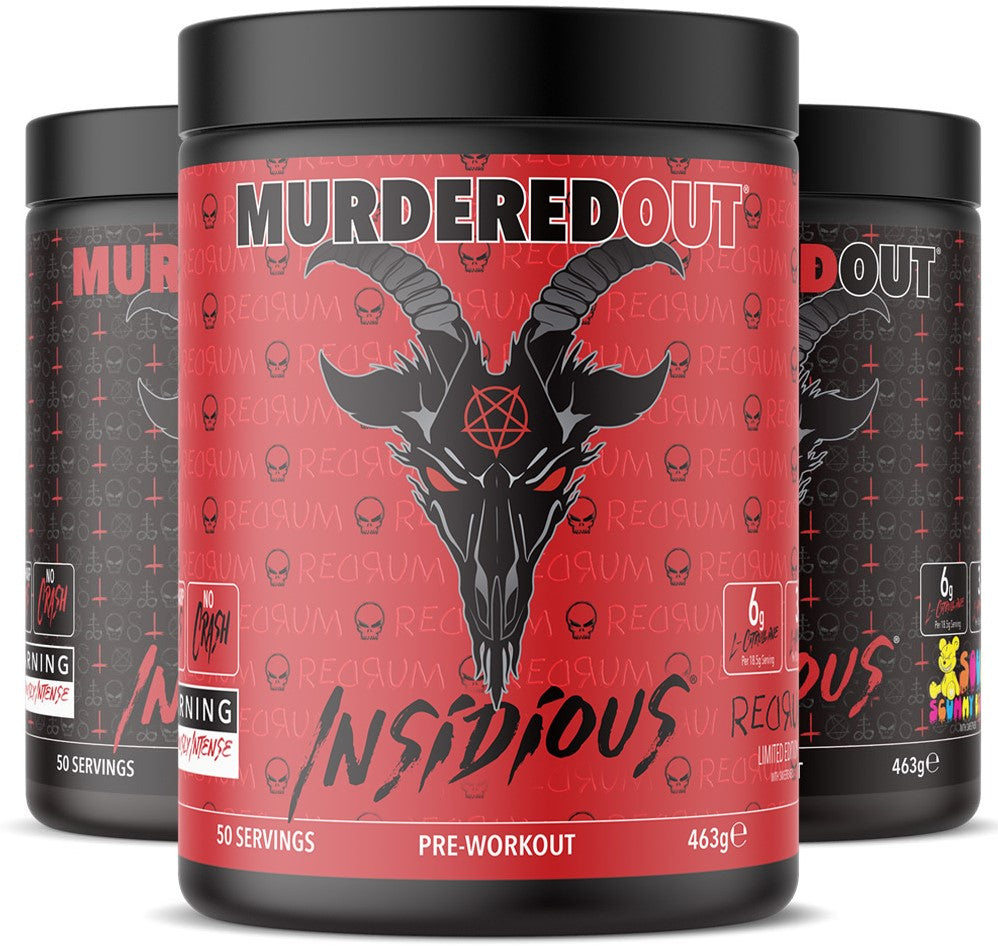 MURDERED OUT INSIDIOUS PRE-WORKOUT (463 GR)