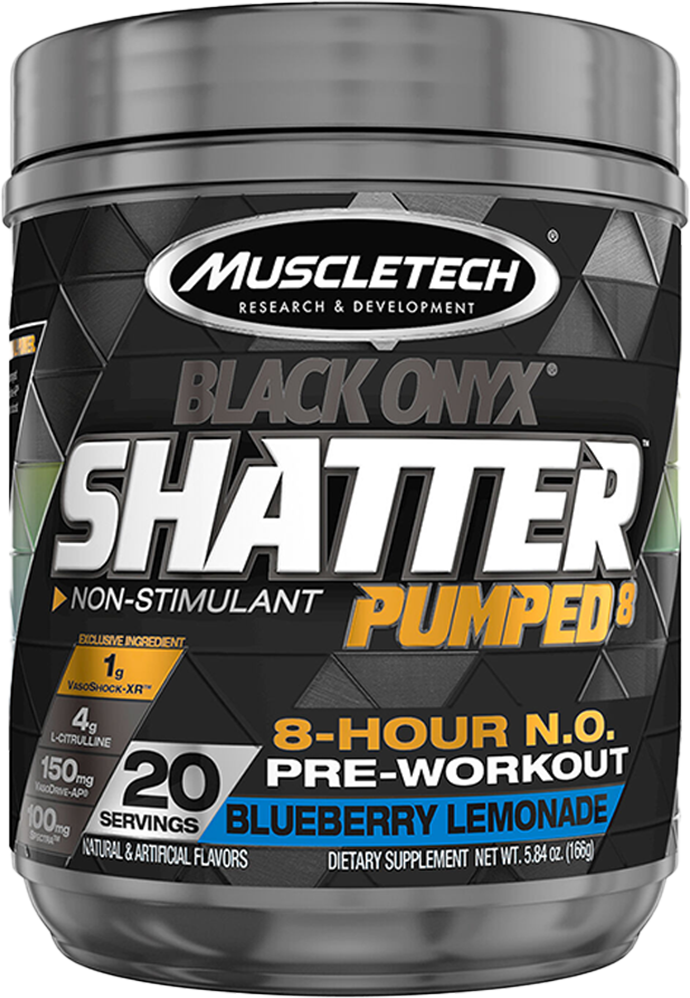 MuscleTech SX-7 Zwarte Onyx Gepompt - Bosbessenlimonade