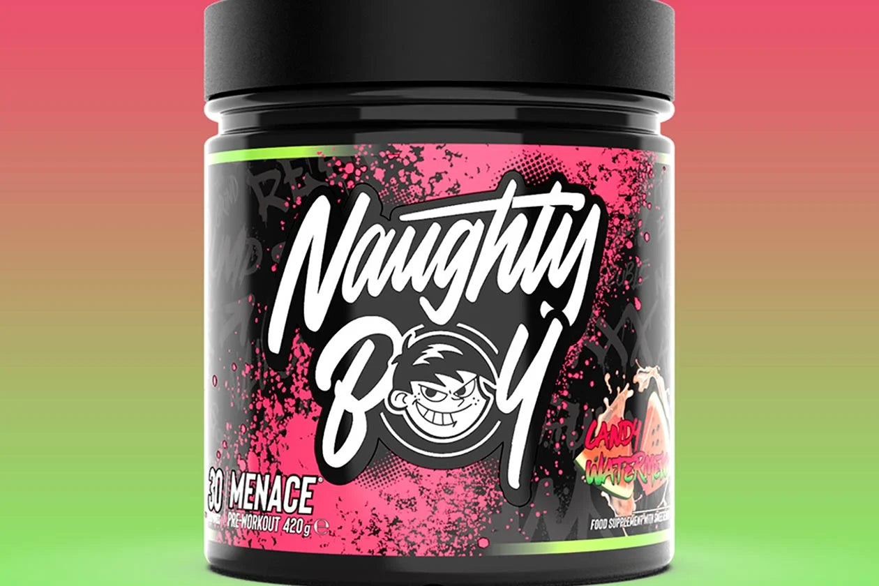 Naughty Boy its pre-workout Menace in Candy Watermelon