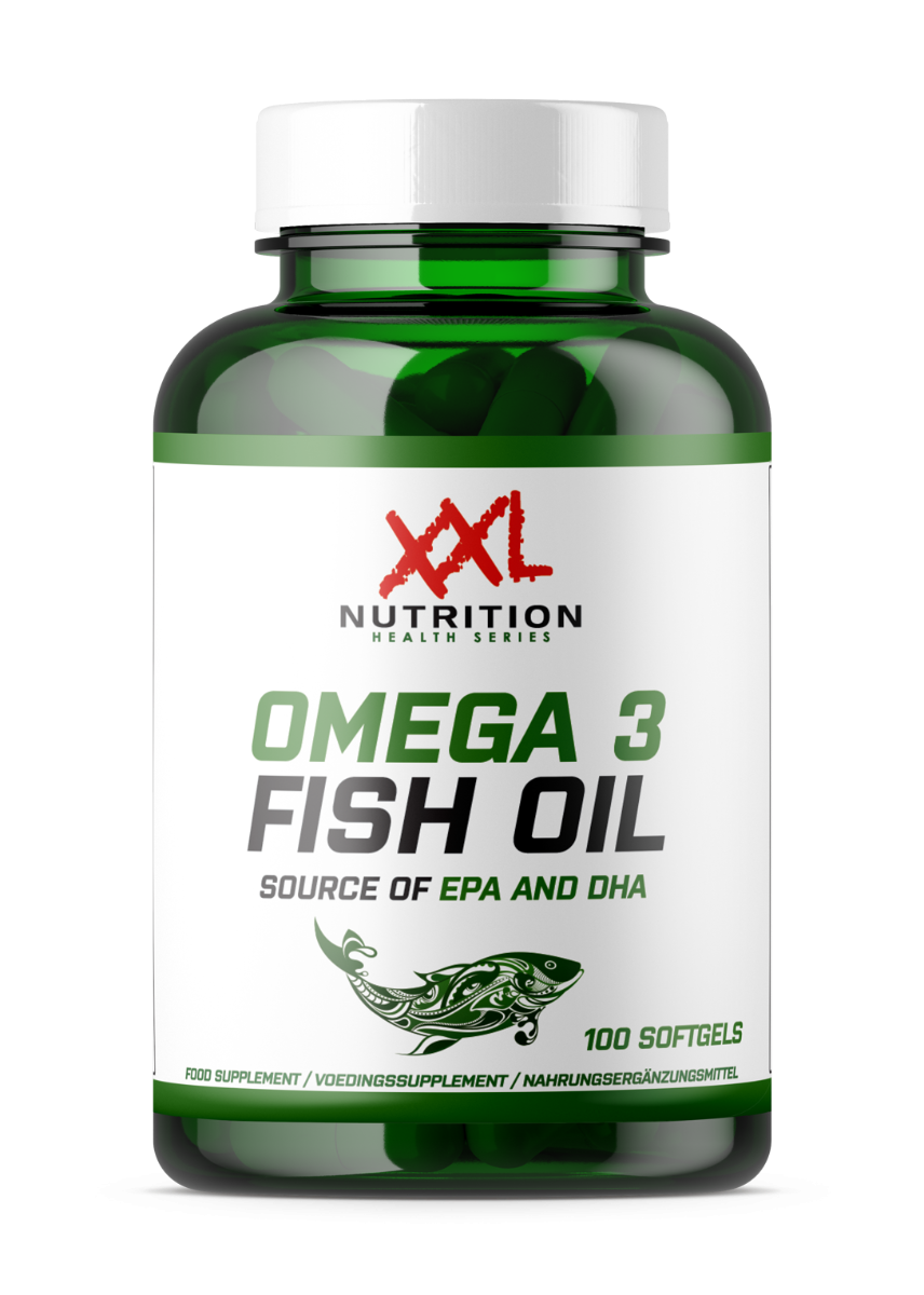 Omega 3 Fish Oil - 100 softgels