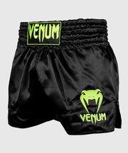 enum Muay Thai Shorts Classic - Zwart/Neongeel