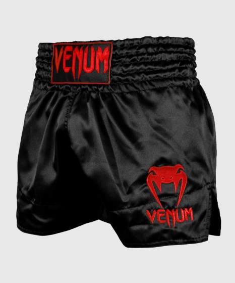 Venum Classic Muay Thai Short zwart rood