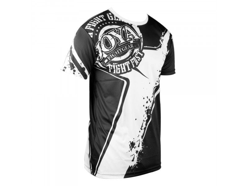 JOYA PREDATOR PERFORMANCE T-SHIRT - ZWART/WIT