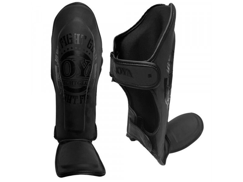 Joya FF Metal Pro Shinguards Junior - Full Black