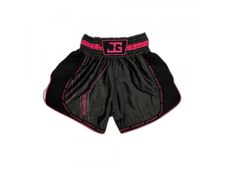 ESSENTIAL FIGHTSHORT - ZWART-ROZE