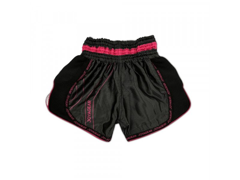 ESSENTIAL FIGHTSHORT - ZWART-ROZE